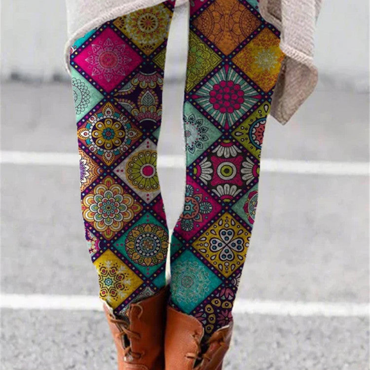 Women's Printed Trousers